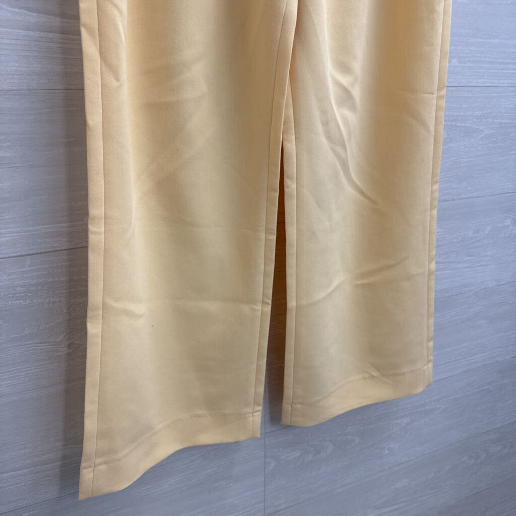 Abercrombie and Fitch Yellow Trouser Pants 27 Short
