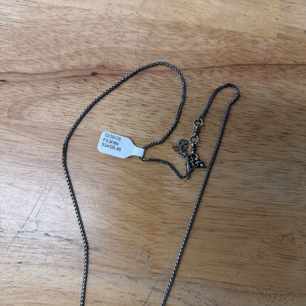 Lucky Brand White Stone Necklace