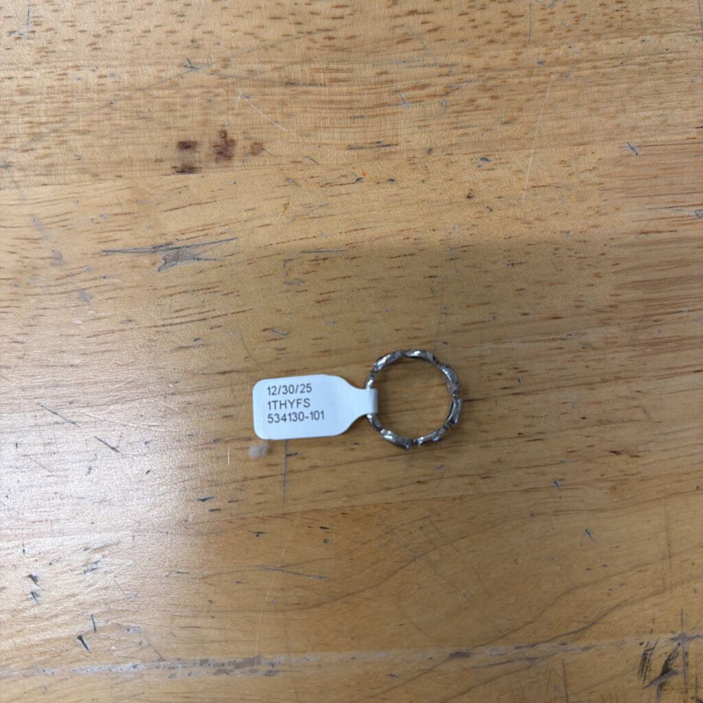 Silver Toned Multi Stone Ring