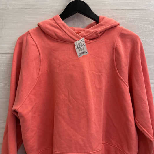 Lululemon Coral Loungeful Cropped Hoodie Medium