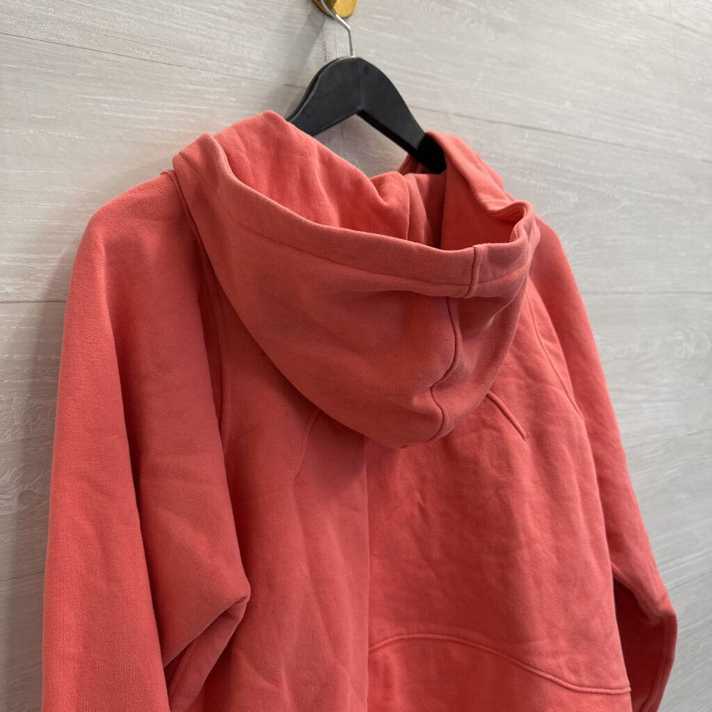 Lululemon Coral Loungeful Cropped Hoodie Medium