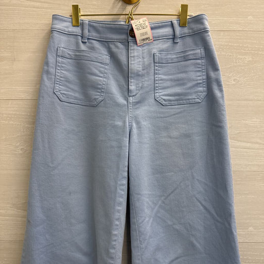 Loft Blue The Palmer Wide Leg Pants 4