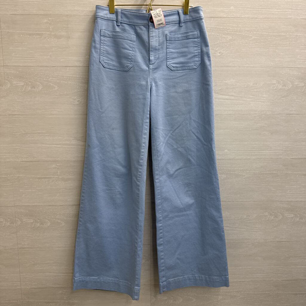 Loft Blue The Palmer Wide Leg Pants 4