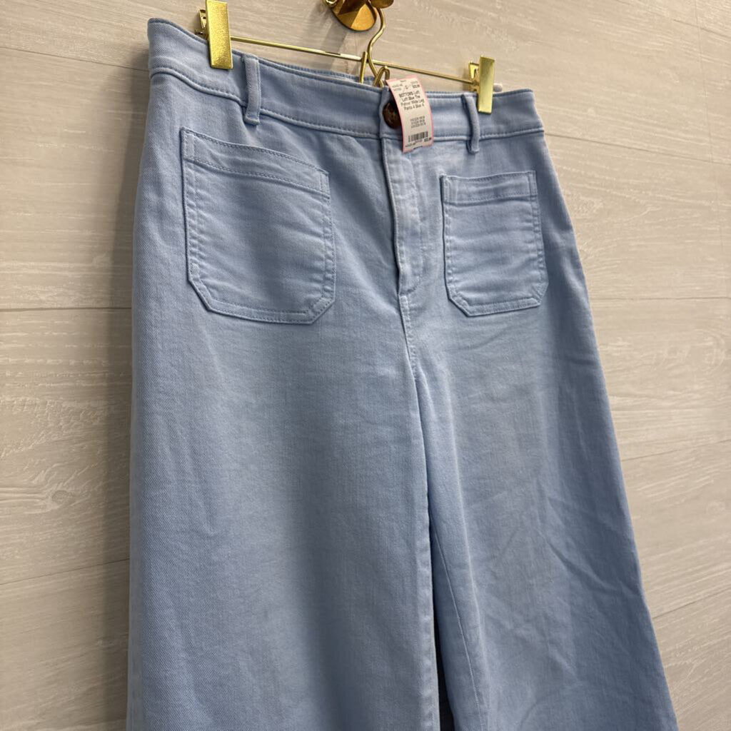 Loft Blue The Palmer Wide Leg Pants 4