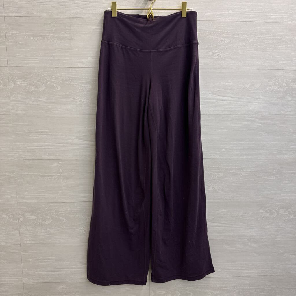 Athleta Purple Wide Leg Leggings Medium