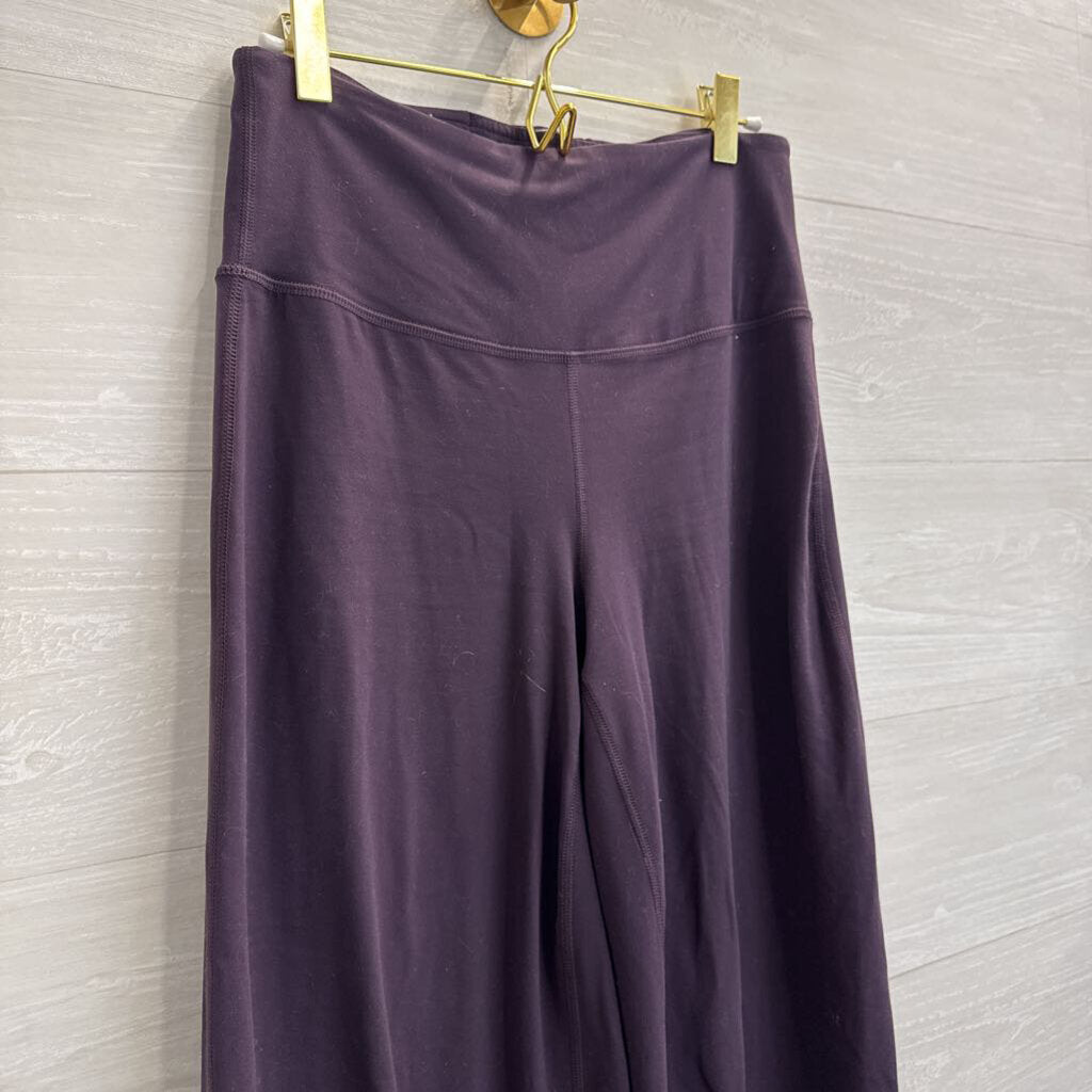 Athleta Purple Wide Leg Leggings Medium