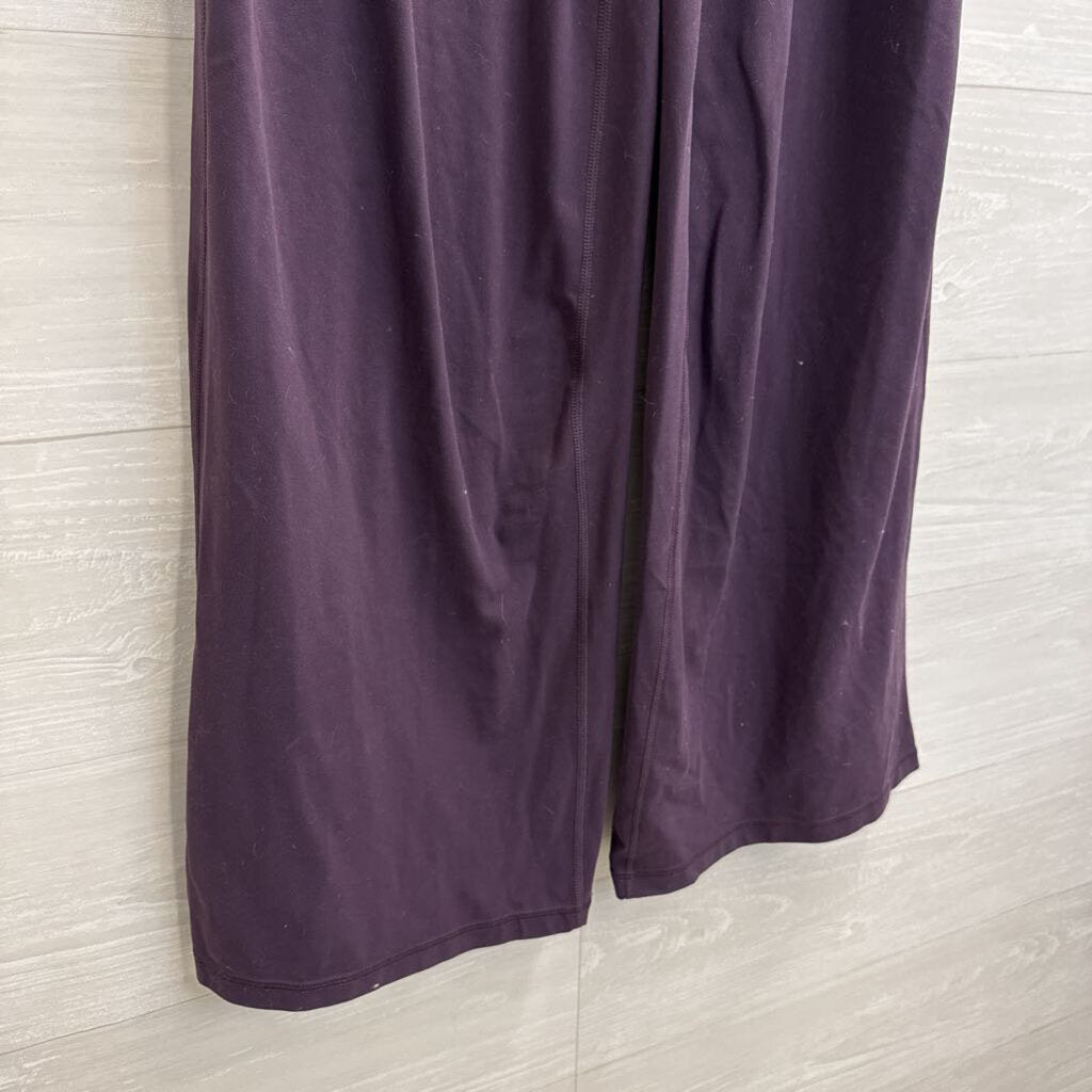 Athleta Purple Wide Leg Leggings Medium