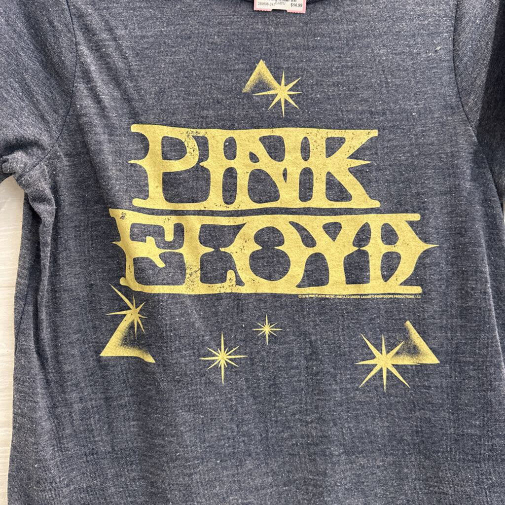 Chaser Grey Pink Floyd Short Sleeve Graphic Tee Medium