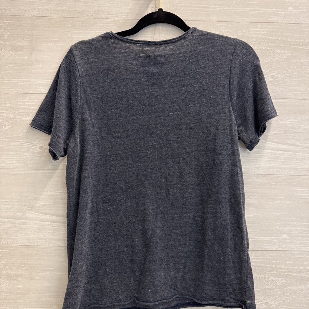 Chaser Grey Pink Floyd Short Sleeve Graphic Tee Medium