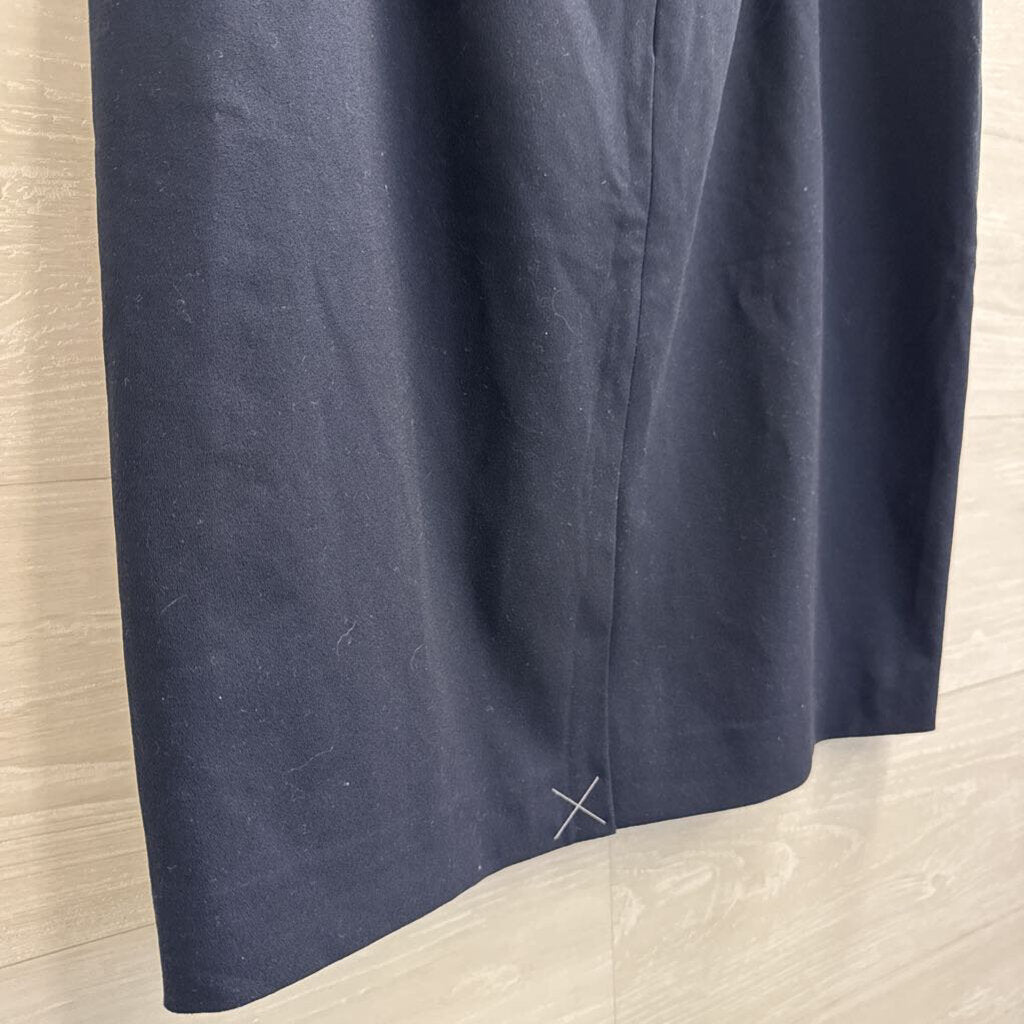 Ann Taylor Blue Color Block Skirt 12 Petite