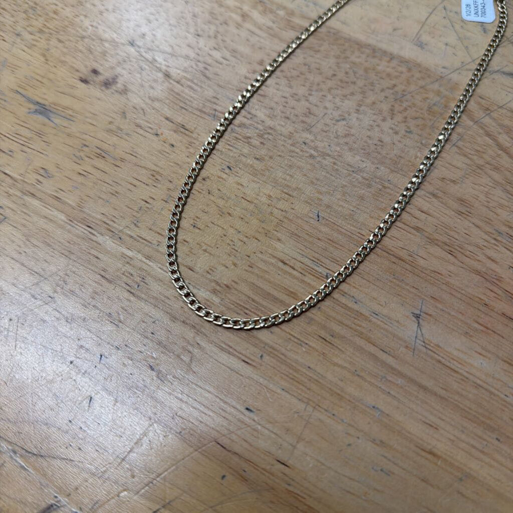 Luna Norte 14kt Gold Plated Brass Dainty Chain Necklace