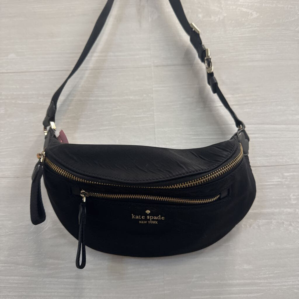 Kate Spade Black Nylon Chelsea Belt Bag