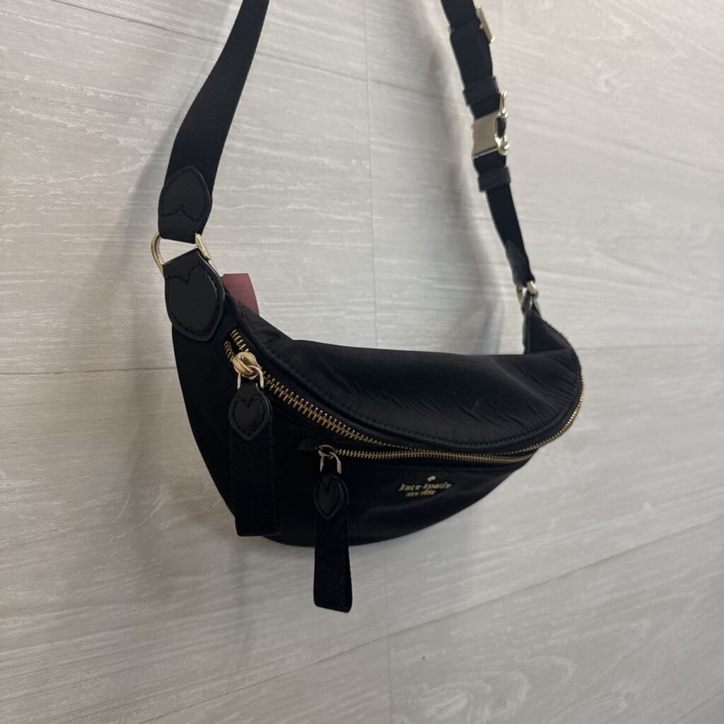Kate Spade Black Nylon Chelsea Belt Bag