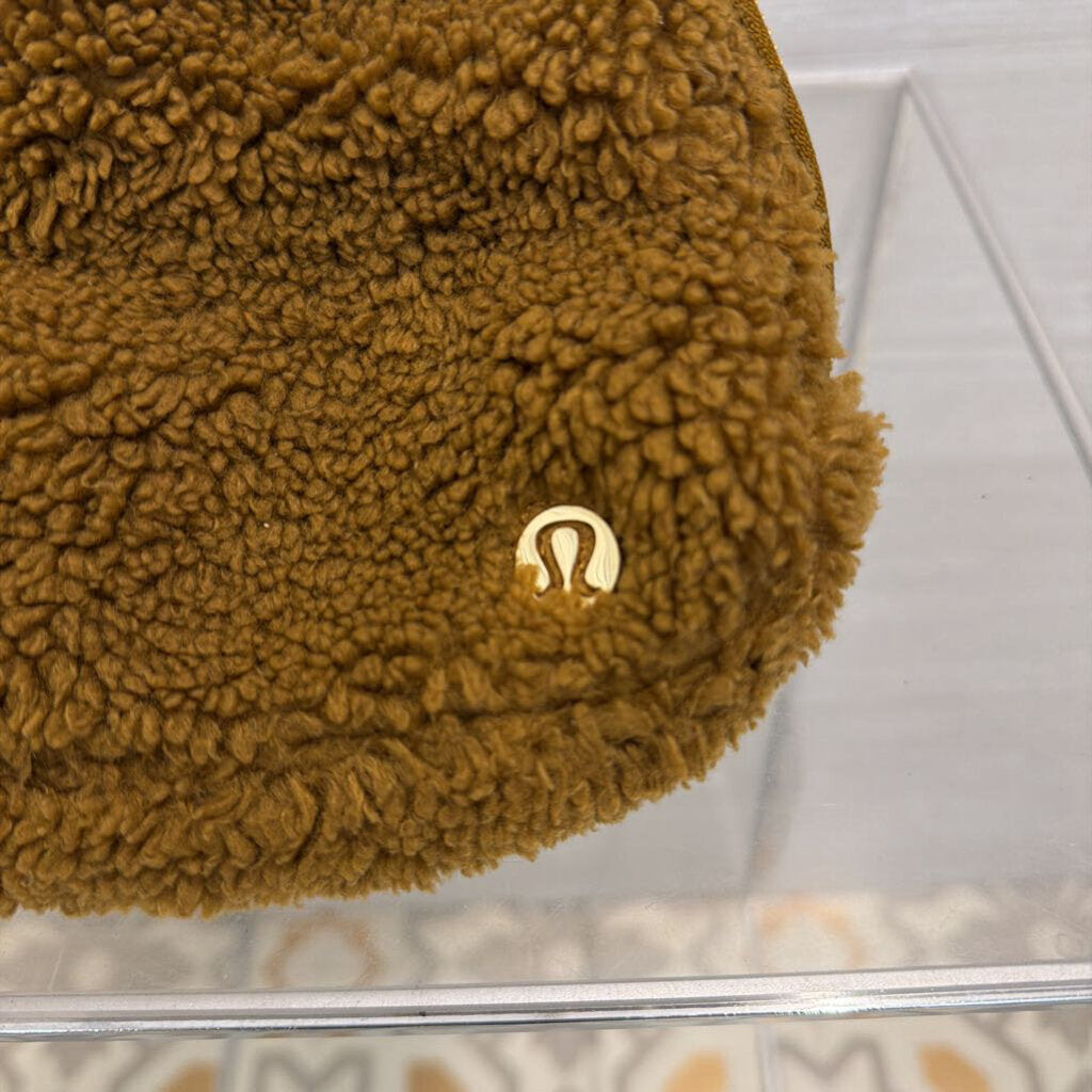 Lululemon Brown Teddy Fleece Everywhere Belt Bag