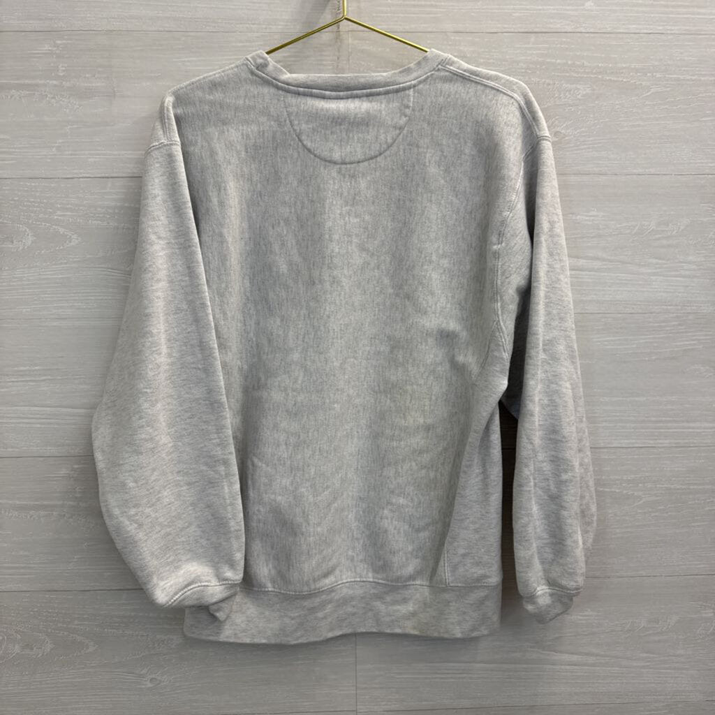 TRT Classic Grey/ Purple James Madison Graphic Pullover Medium