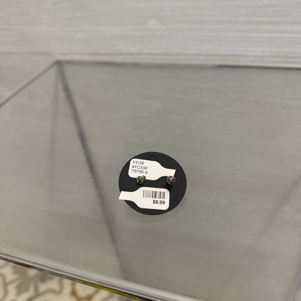 Triple Knot With Pearl Earrings