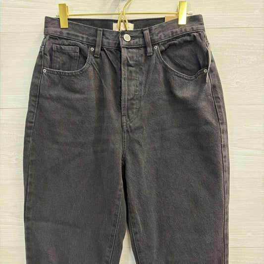 PacSun Black Distressed Denim Dad Jeans 27