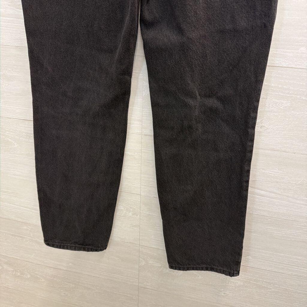 PacSun Black Distressed Denim Dad Jeans 27
