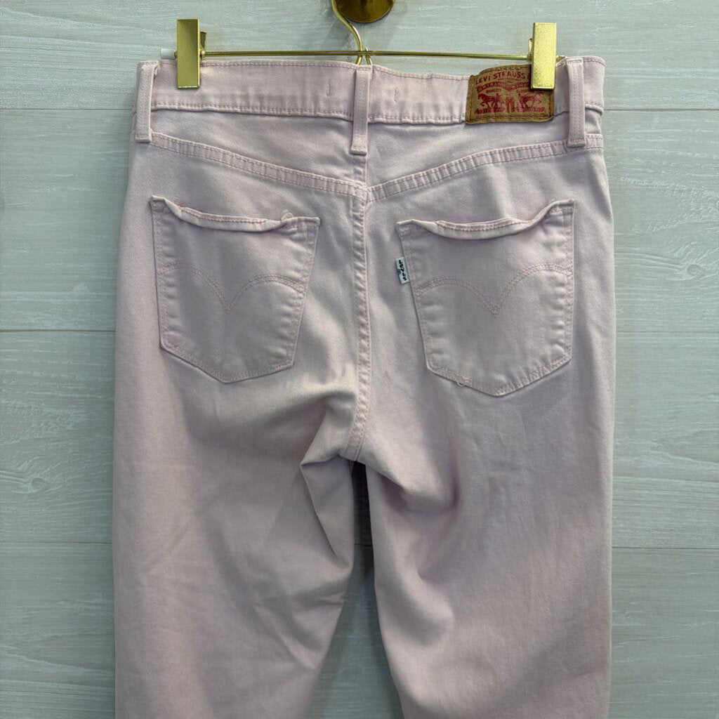 Levi Pink 311 Shaping Skinny Jeans 27