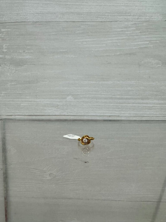 Vintage Gold Love Knot Ring Size 3.5