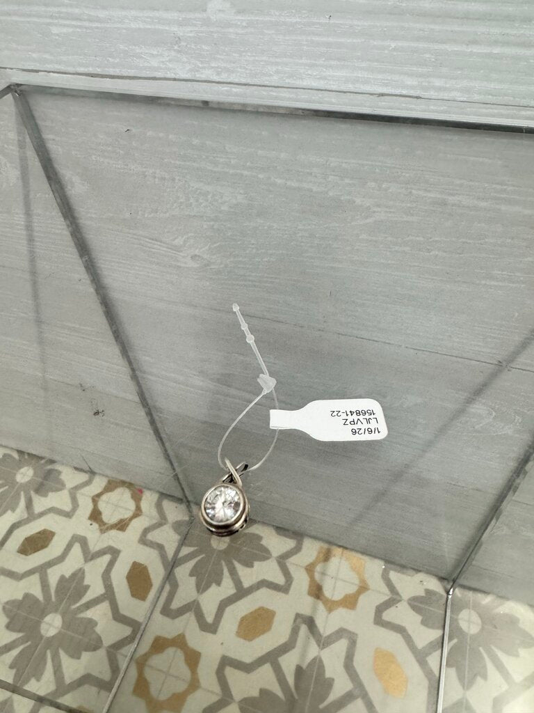 Vintage CZ Necklace Pendant