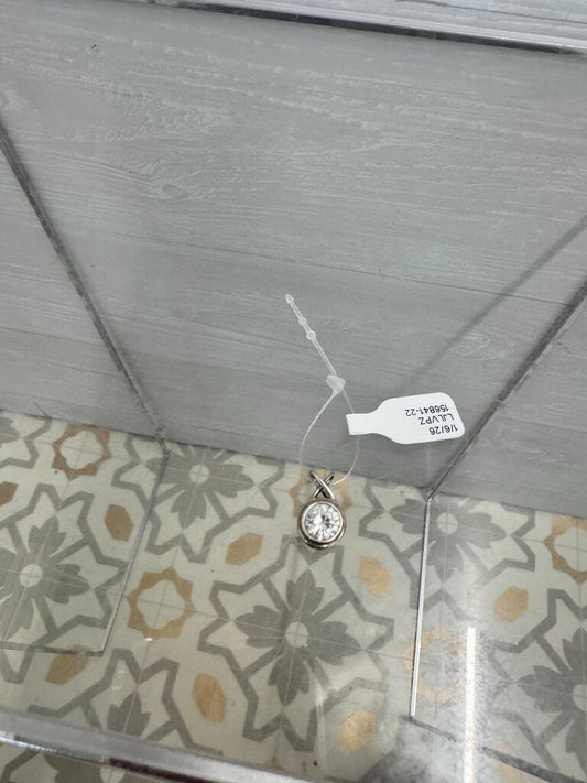 Vintage CZ Necklace Pendant