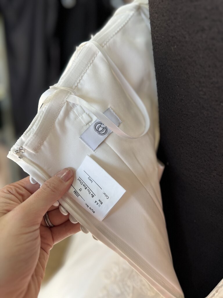 Justin Alexander Sweetheart 20064 Strapless Wedding Gown 12