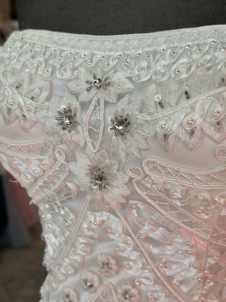 Sue Wong Strapless Embellished Dress 6