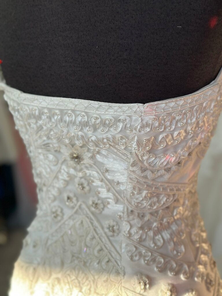 Sue Wong Strapless Embellished Dress 6