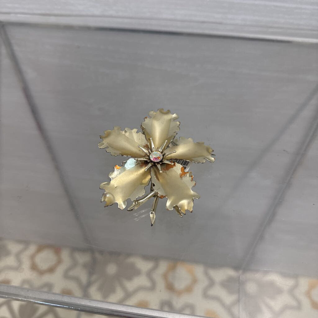 Vintage Statement Flower Brooch