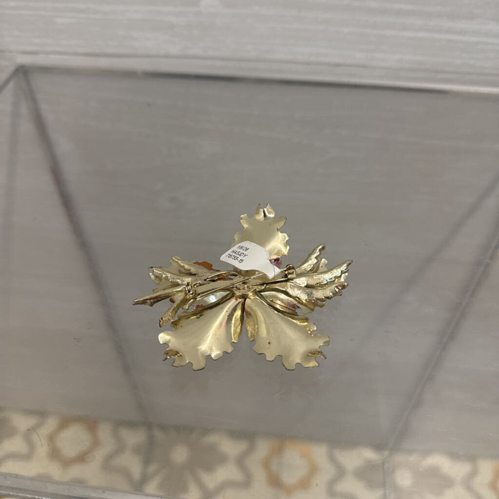Vintage Statement Flower Brooch