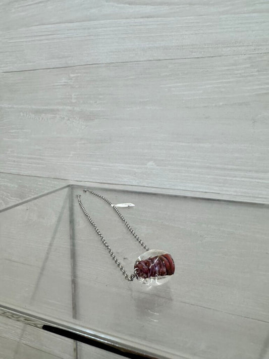 Swirled Glass Necklace