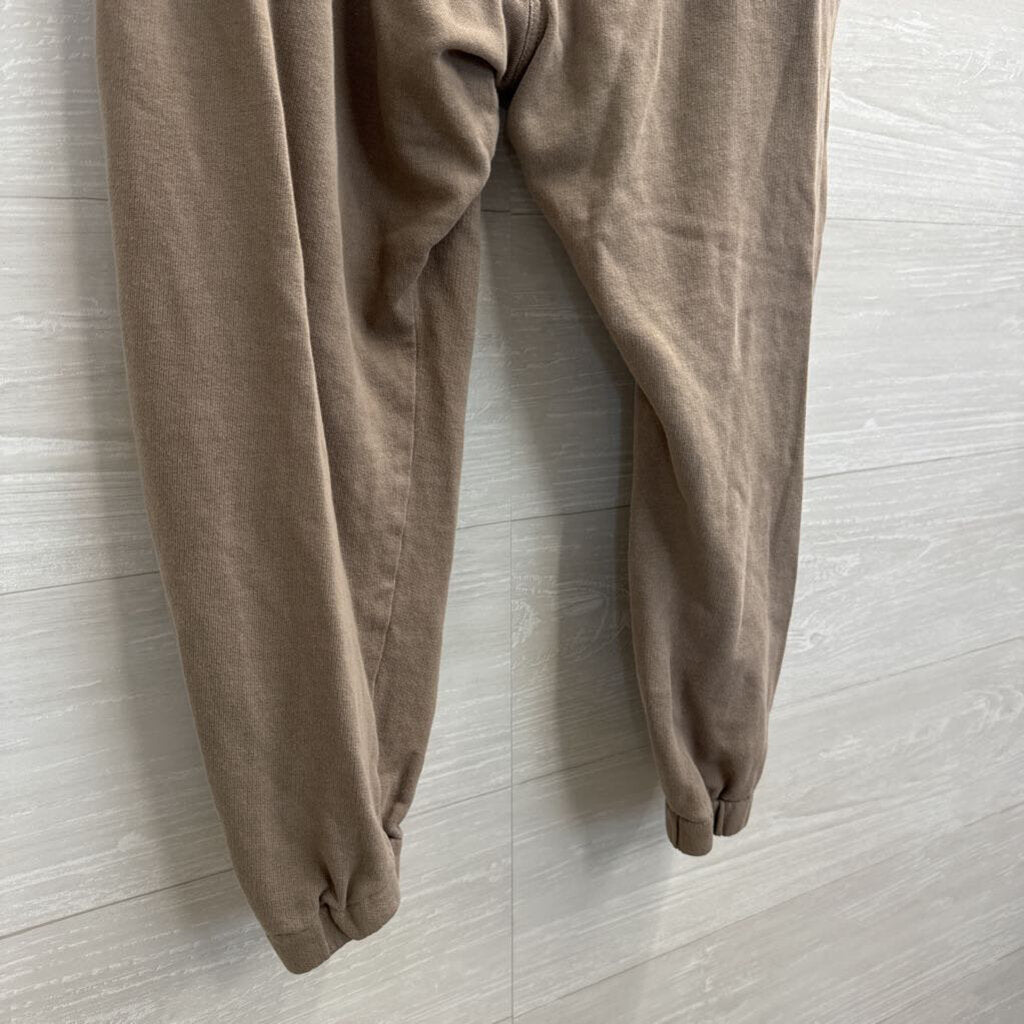 FP One Grey/ Gold Three Wishes Embroidered Balloon Sweatpants Medium