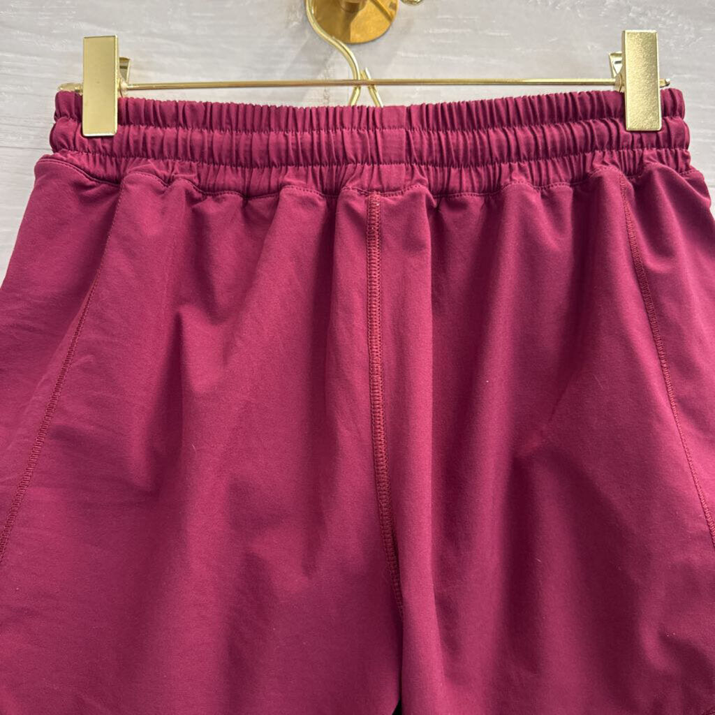 Lululemon Burgundy Hotty Hot Shorts 4
