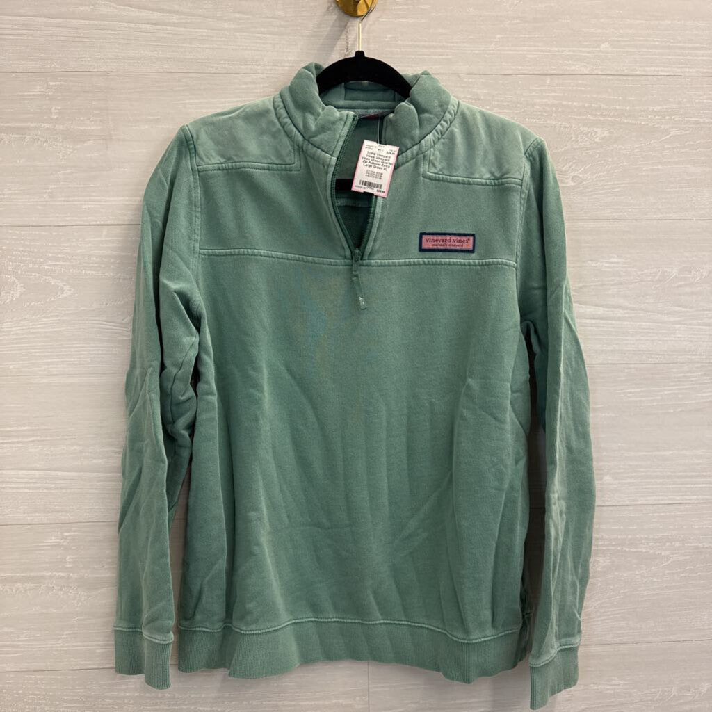 Vineyard Vines Green Quarter Zip Pullover Extra Large