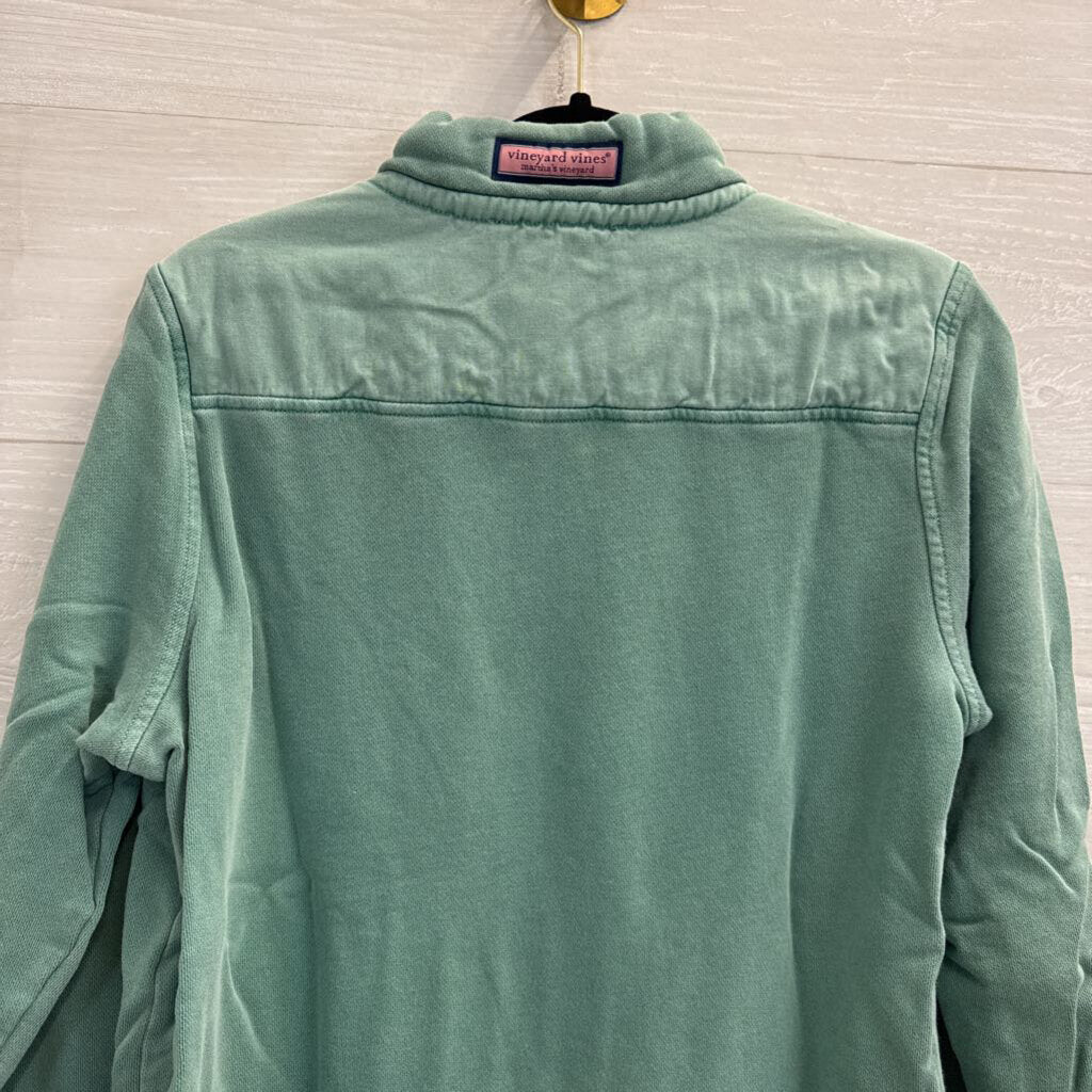 Vineyard Vines Green Quarter Zip Pullover Extra Large