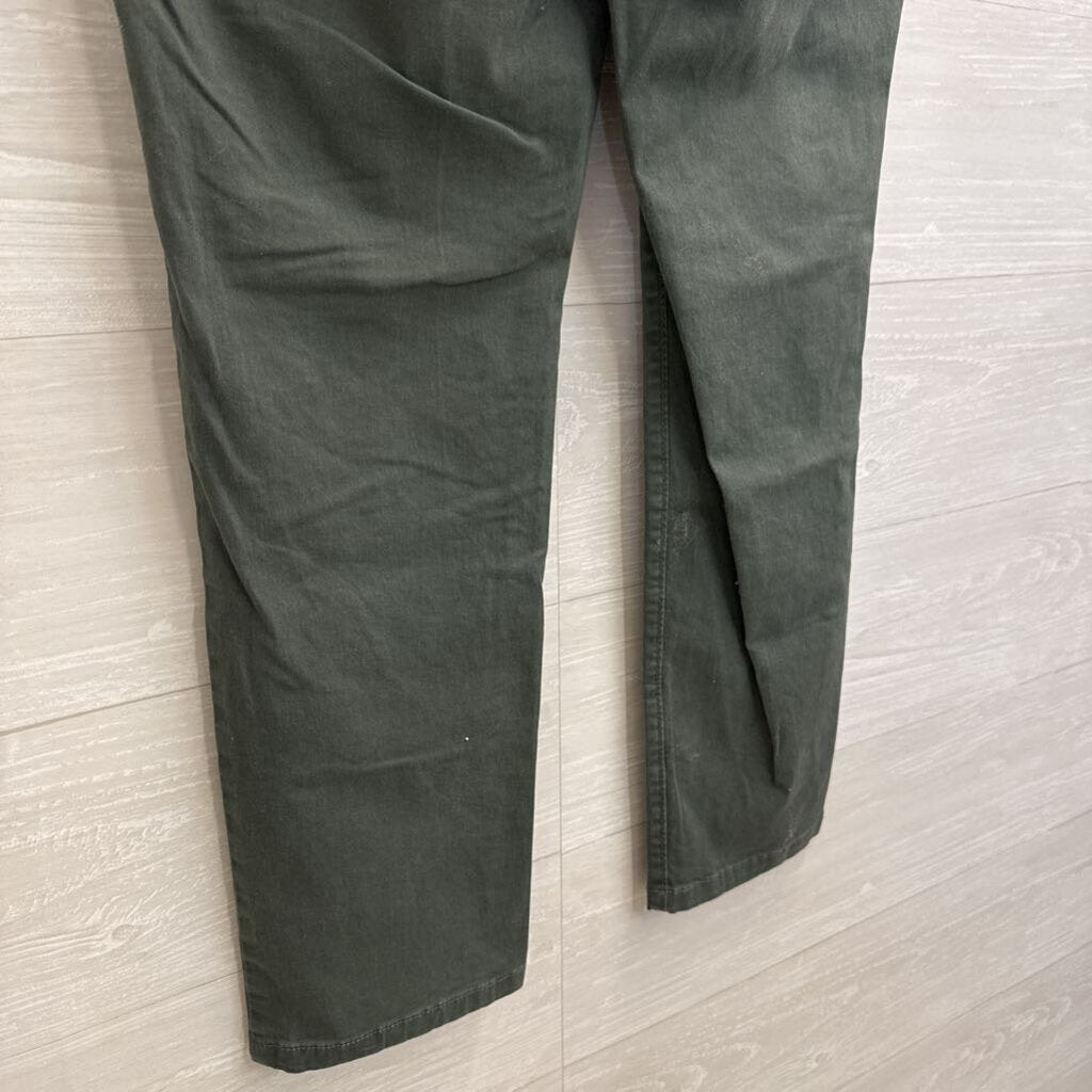 Loft Green Straight Leg Pants 8