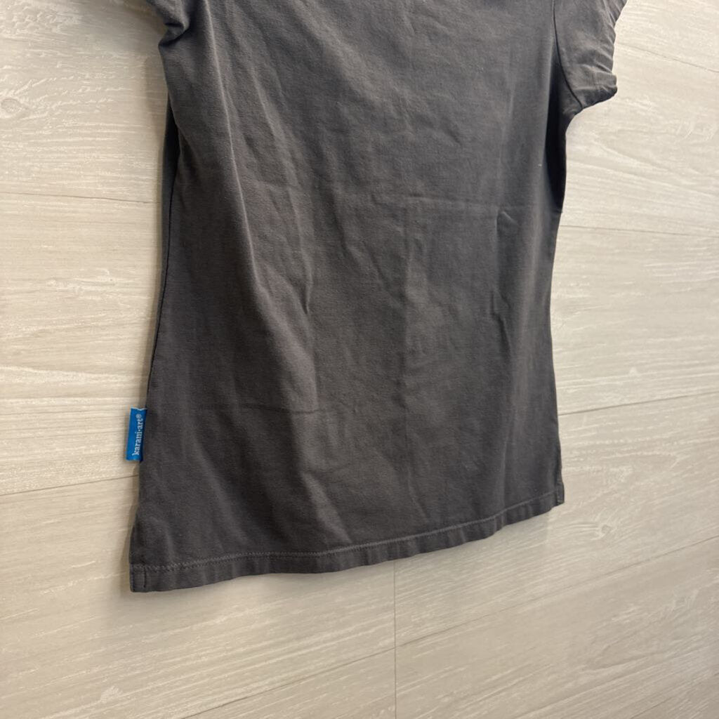 karani art Grey Day of Dead Short Sleeve Graphic Tee Medium