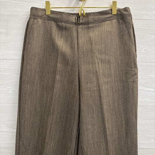 Vintage Company Collection Brown Pull On Trouser Pants 8