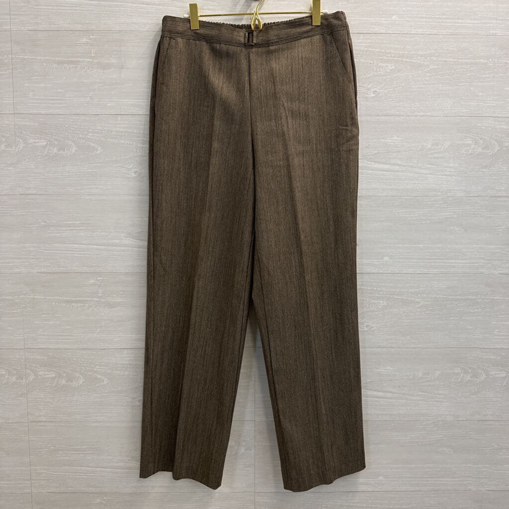 Vintage Company Collection Brown Pull On Trouser Pants 8