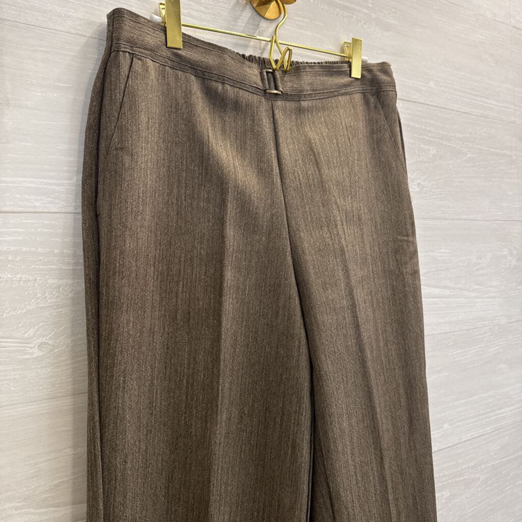 Vintage Company Collection Brown Pull On Trouser Pants 8