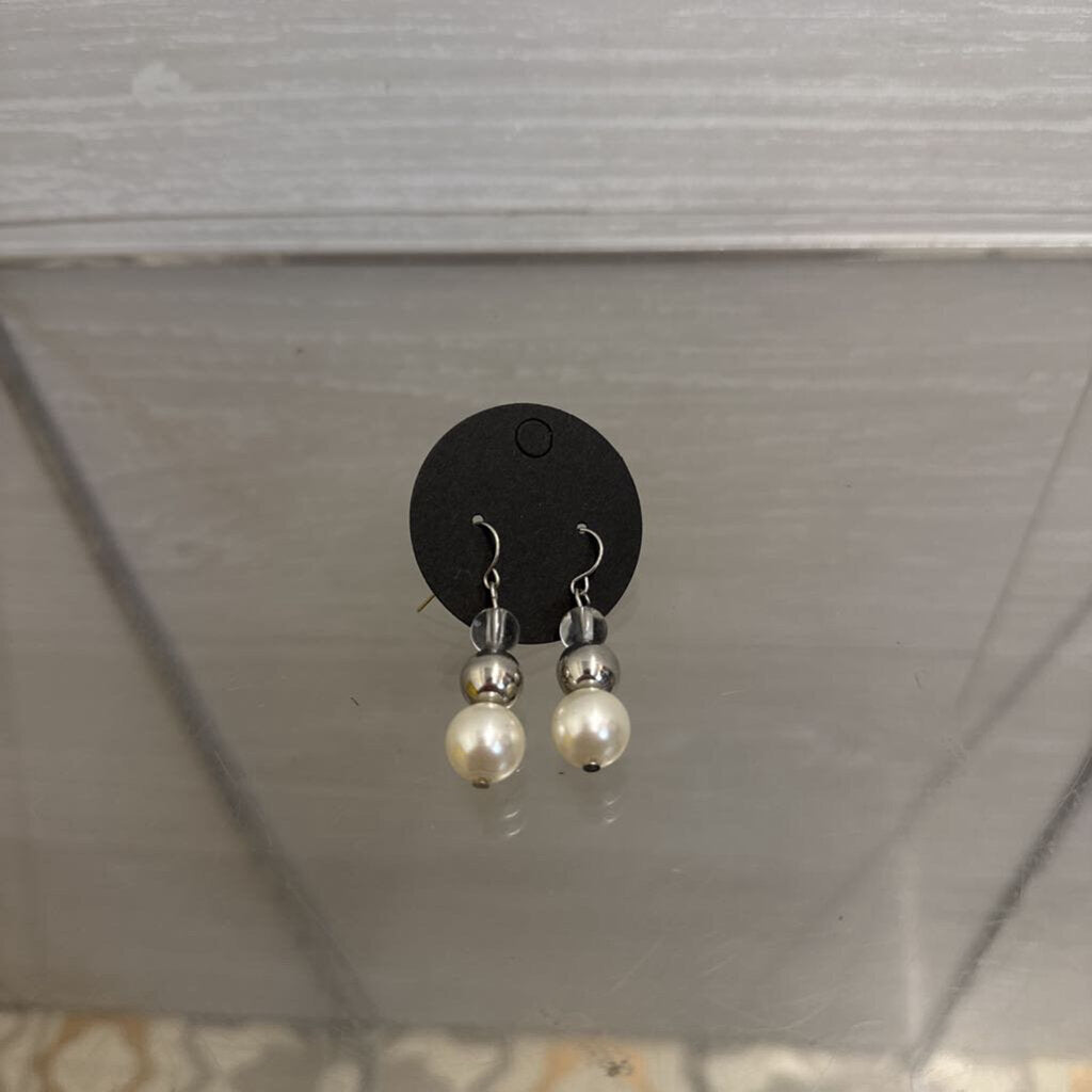 Vintage Dangle Pearl Drop Earrings