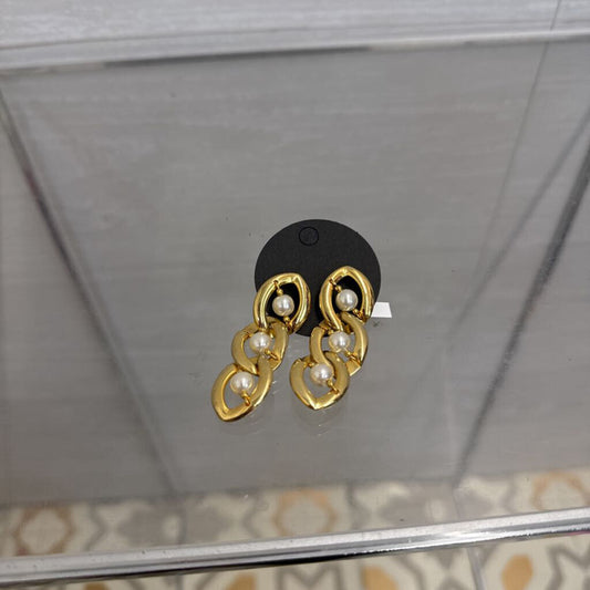 Vintage Three Tier Pearl Earrings