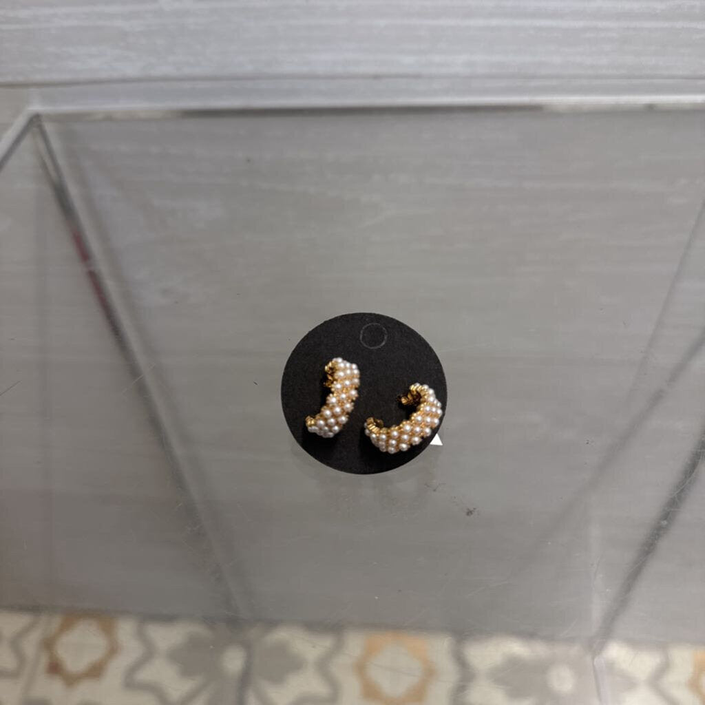 Vintage Gold Hoop Earrings