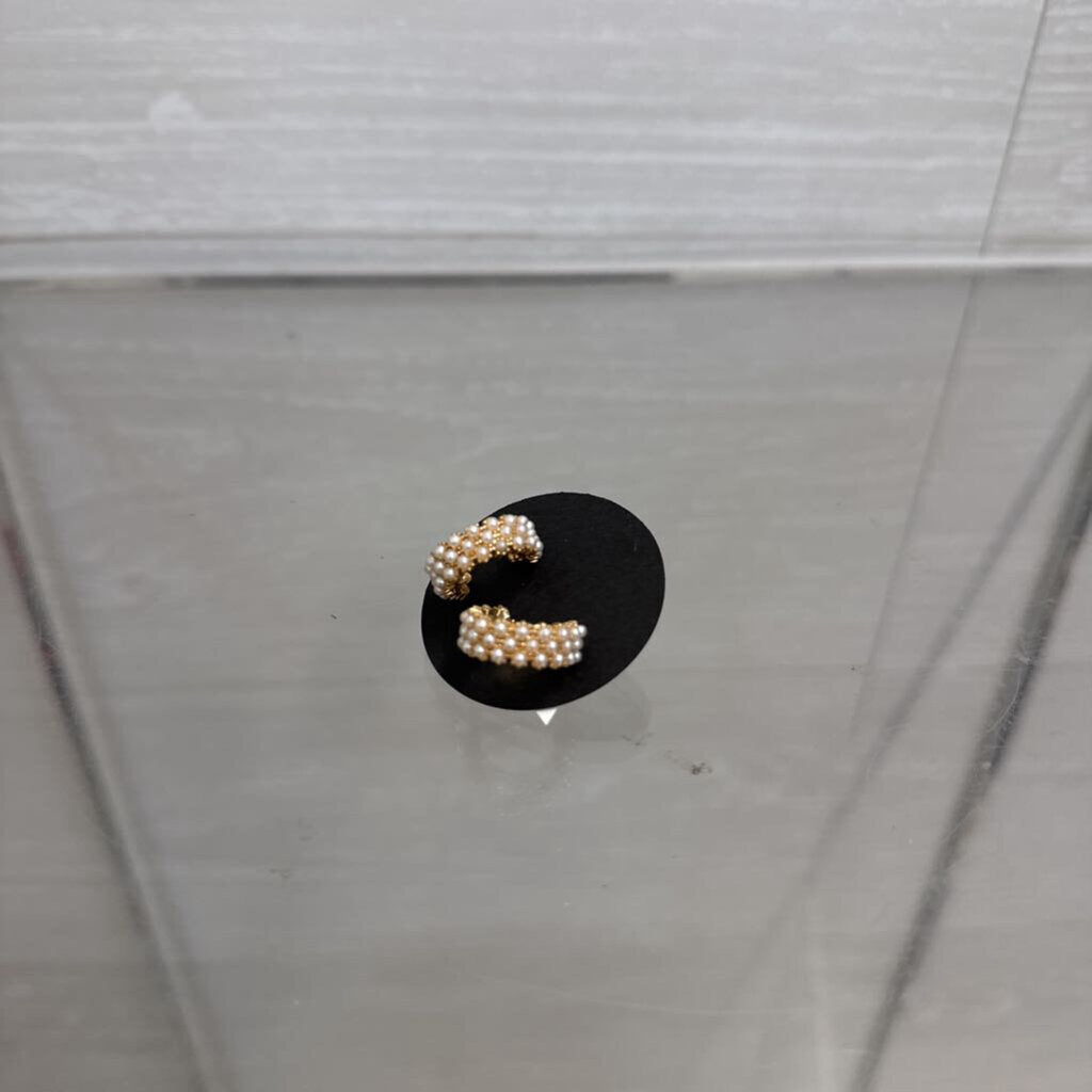 Vintage Gold Hoop Earrings