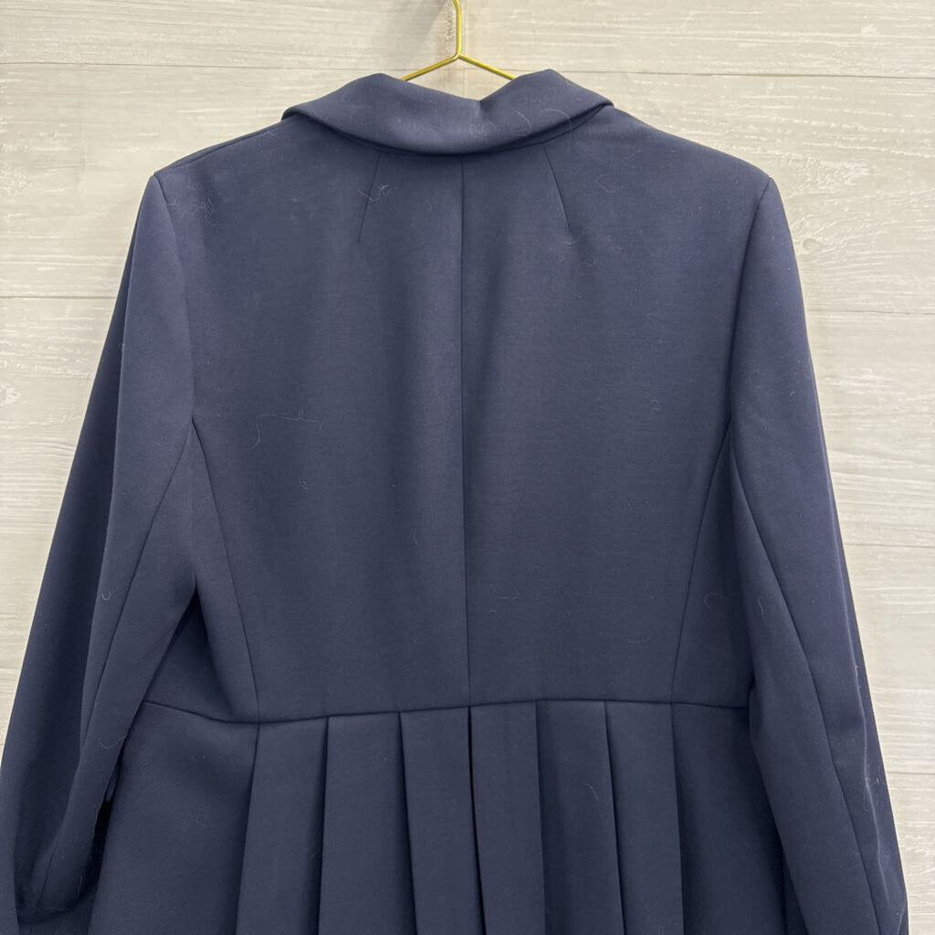 J Crew Navy Blazer Jacket 14 Tall