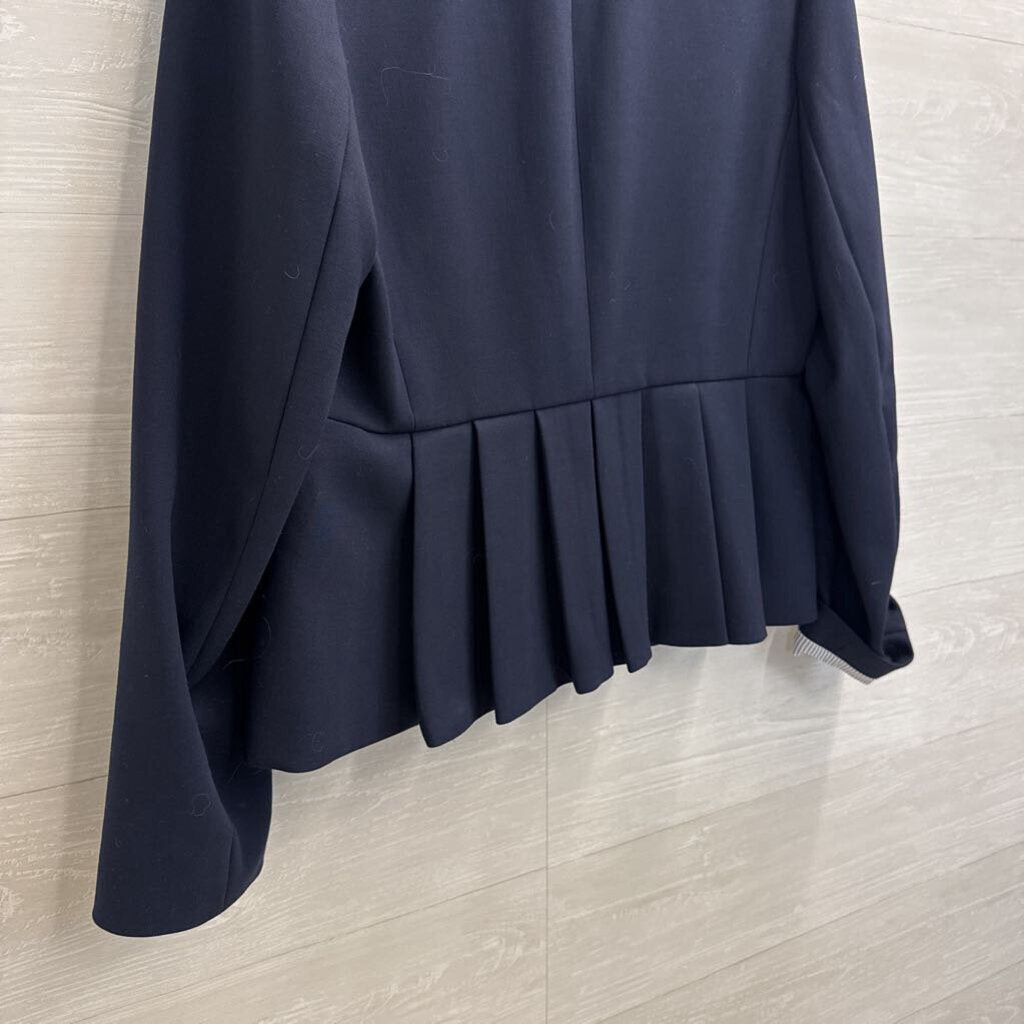 J Crew Navy Blazer Jacket 14 Tall