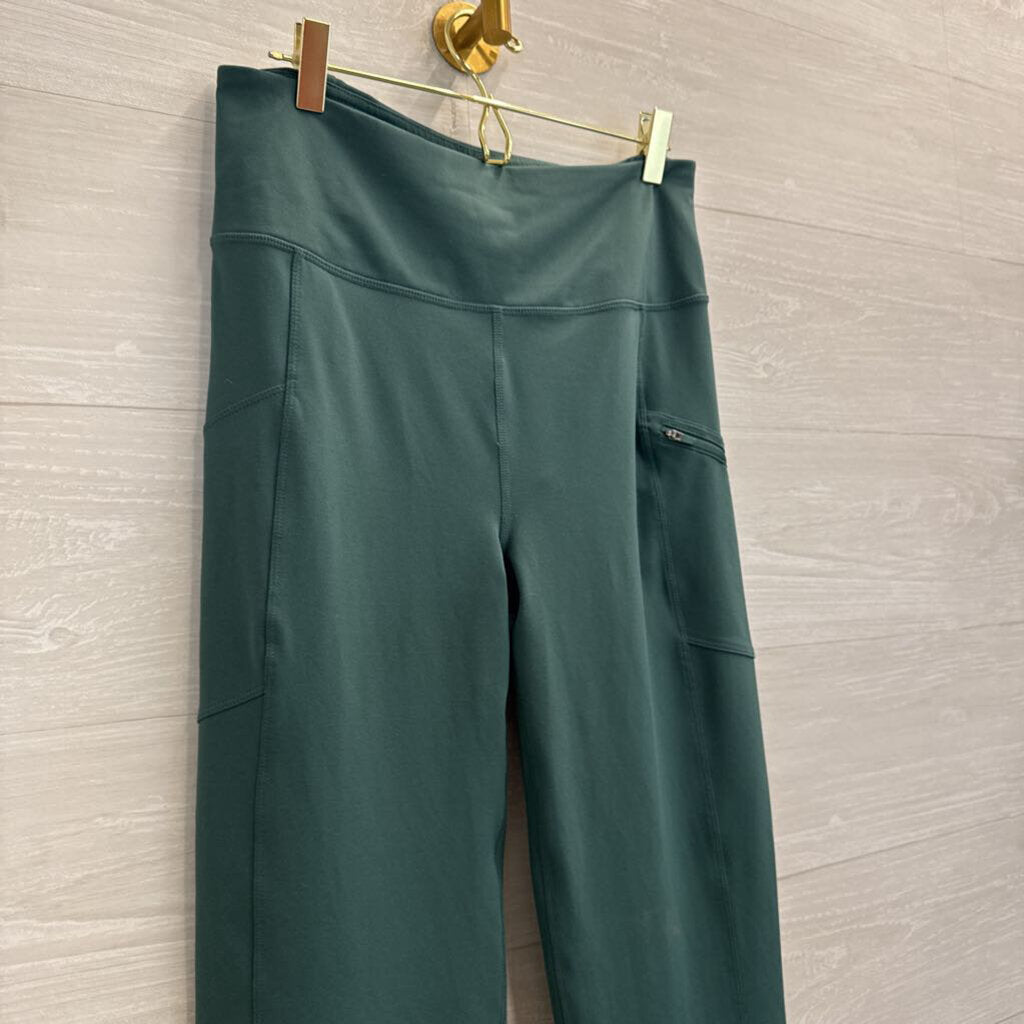 Eddie Bauer Green Leggings Medium