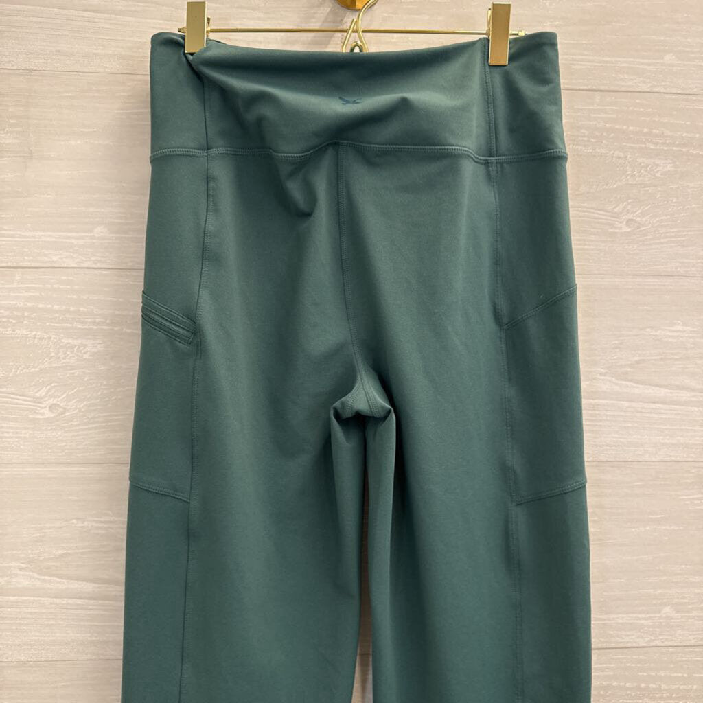 Eddie Bauer Green Leggings Medium