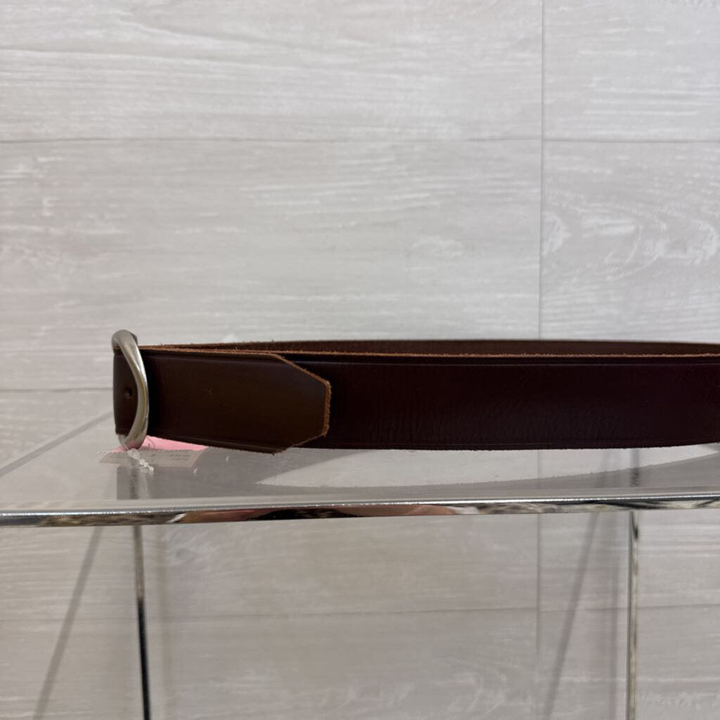 Brown Leather Belt Large